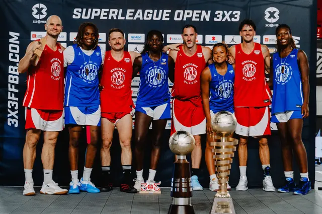 Bordeaux Ballistik et Lille Loko sacrés à l’Open de France 3×3 de la Superleague 2026