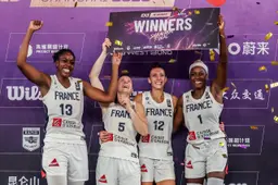 Laëtitia Guapo MVP : l’équipe de France 3×3 remporte les Women’s Series à Shanghai !