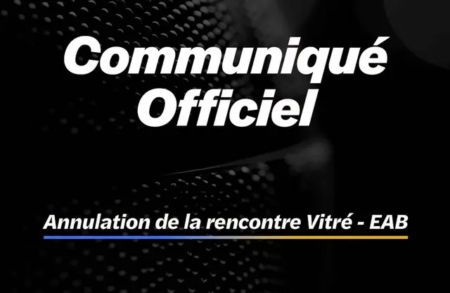 Le grand retour du Covid : un match reporté !