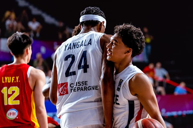 Direction les quarts pour l’équipe de France U17, facile face aux Chinois