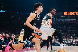 Adam Atamna avec l'ASVEL en EuroLeague sur le parquet de l'Etoile Rouge de Belgrade