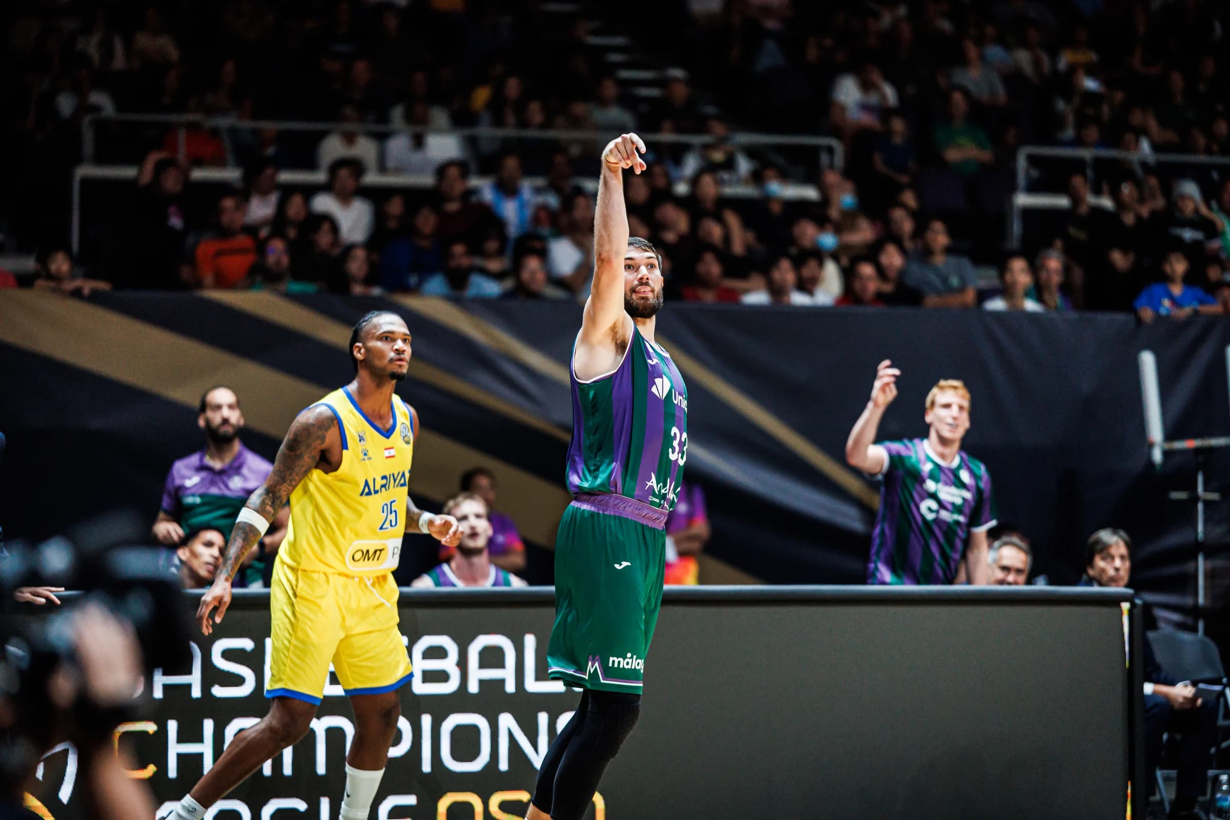 Meilleur shooteur de Liga Endesa, auteur d’un quadruplé, Killian Tillie rempile avec Malaga