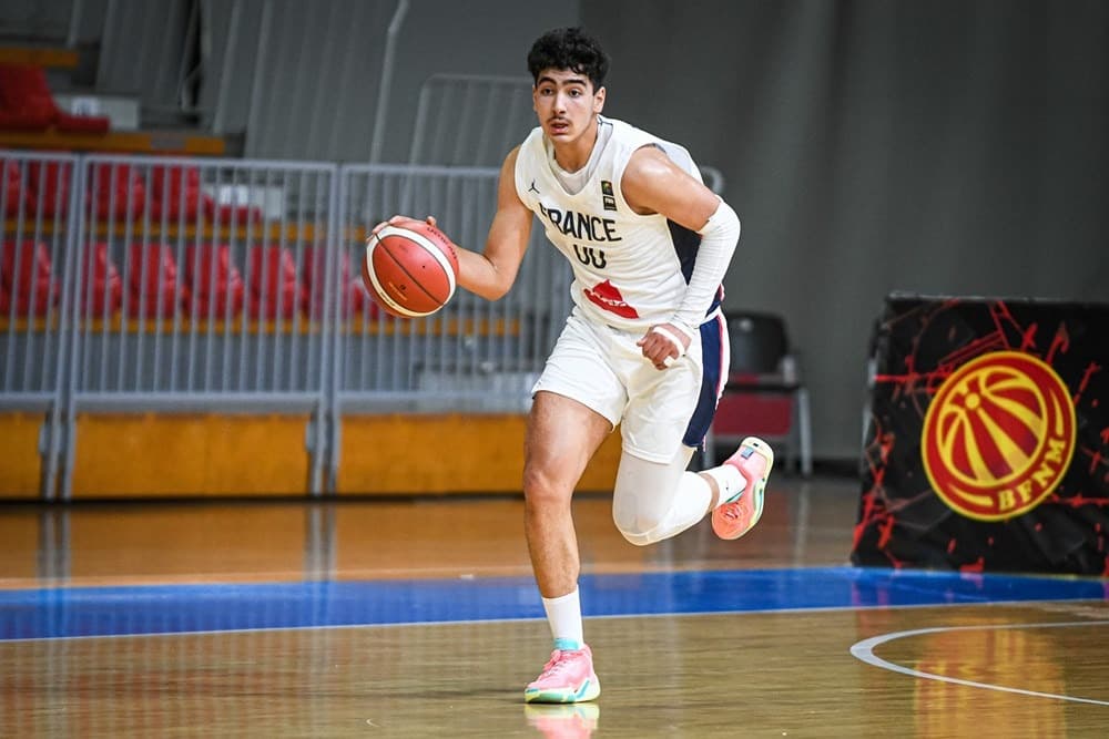 Akram Naji (Chalon) élu dans le cinq idéal de l’Euro U16