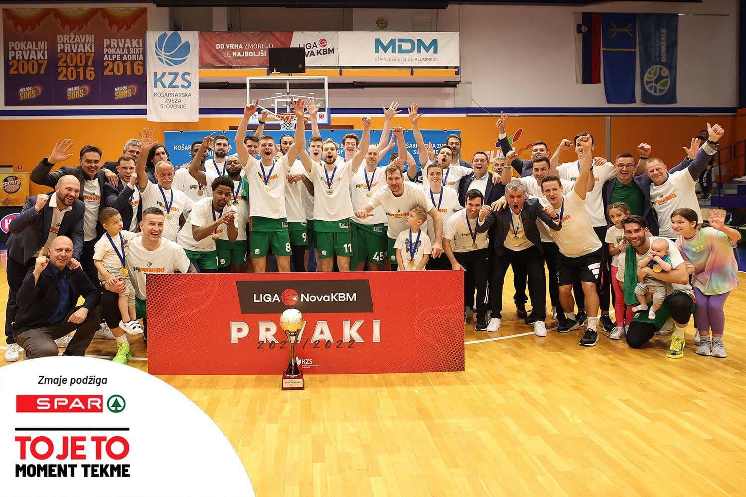 Alen Omic champion de Slovénie avec l’Olimpija Cedevita, et MVP des finales