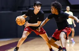 Justine Loubens, ici à l'entraînement avec South Carolina, va jouer à Paris début novembre avec sa nouvelle équipe