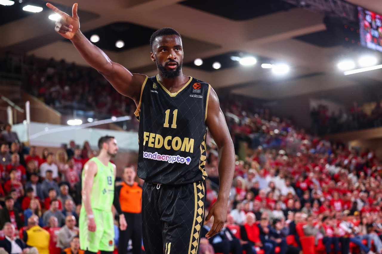 Alpha Diallo lance la machine monégasque dans le match 2 contre Barcelone : « Il a donné le ton »
