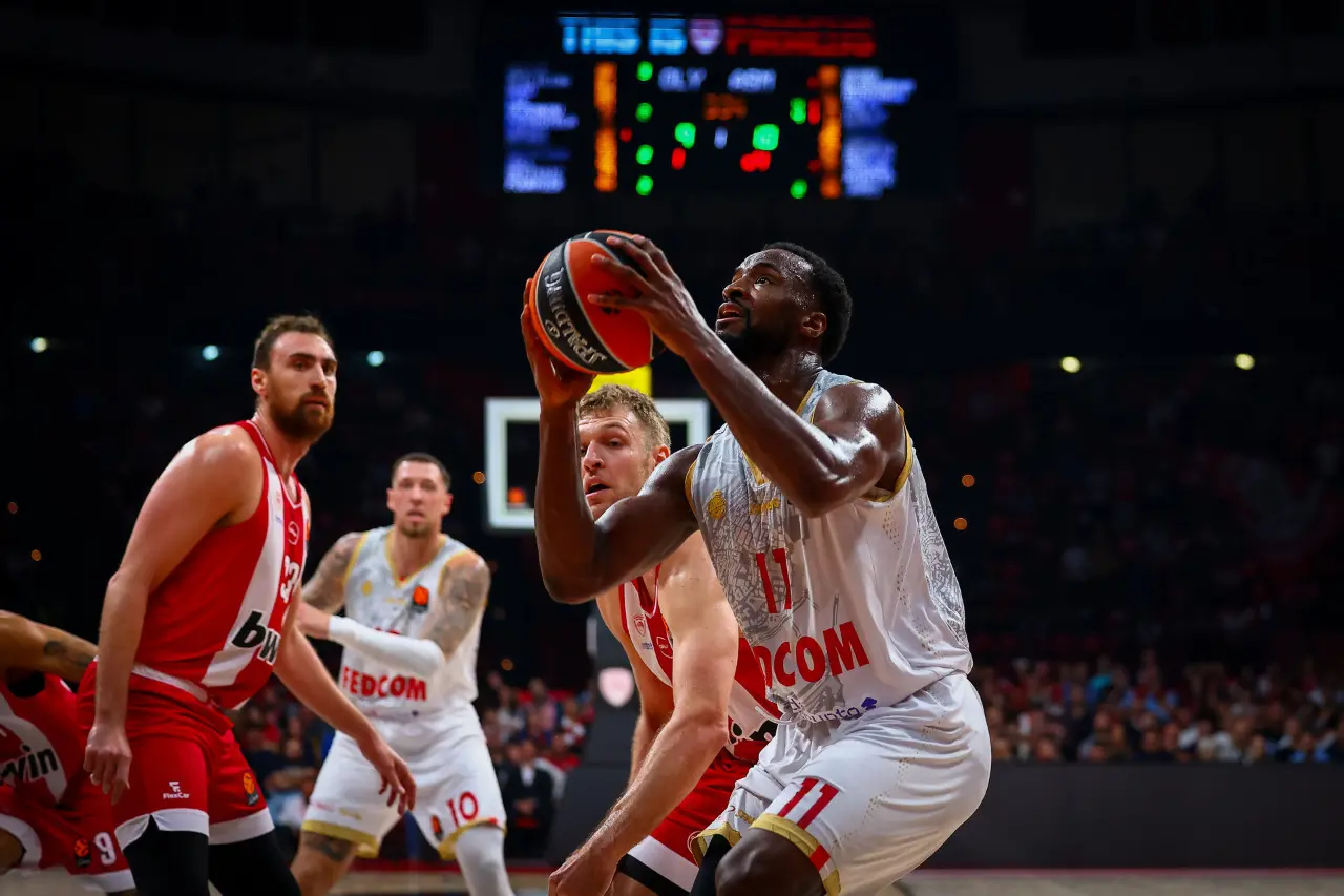 Alpha Diallo en feu : record de points en EuroLeague et victoire majuscule de Monaco au Pirée