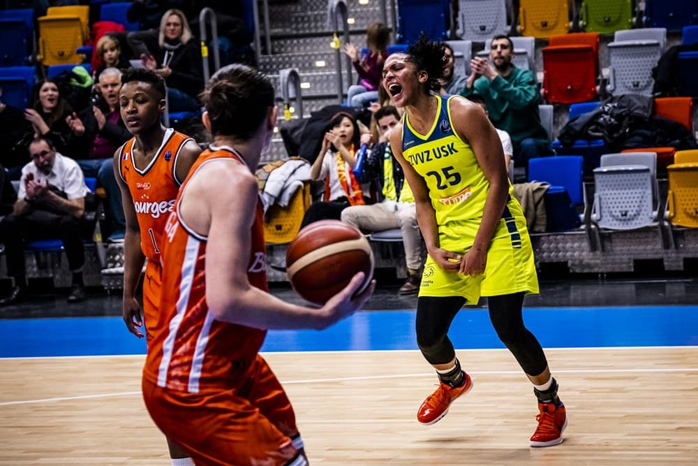 Bourges et Basket Landes battus à l’extérieur