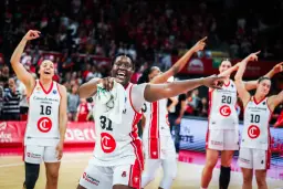 Aminata Gueye et Saragosse ont assuré la première place de la saison régulière