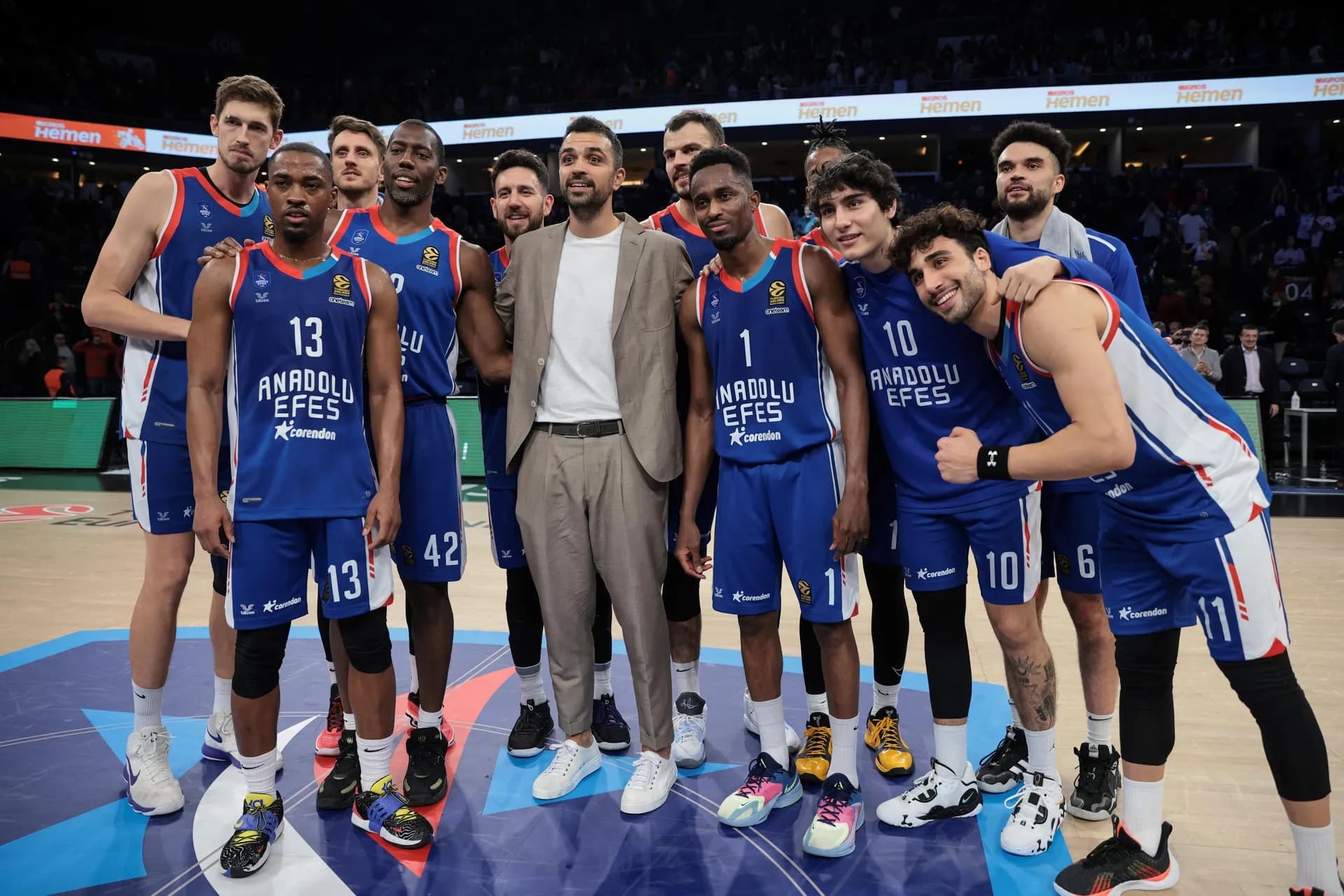 L’Anadolu Efes et Beaubois confirment, Lessort (37 d’éval’) pas suffisant