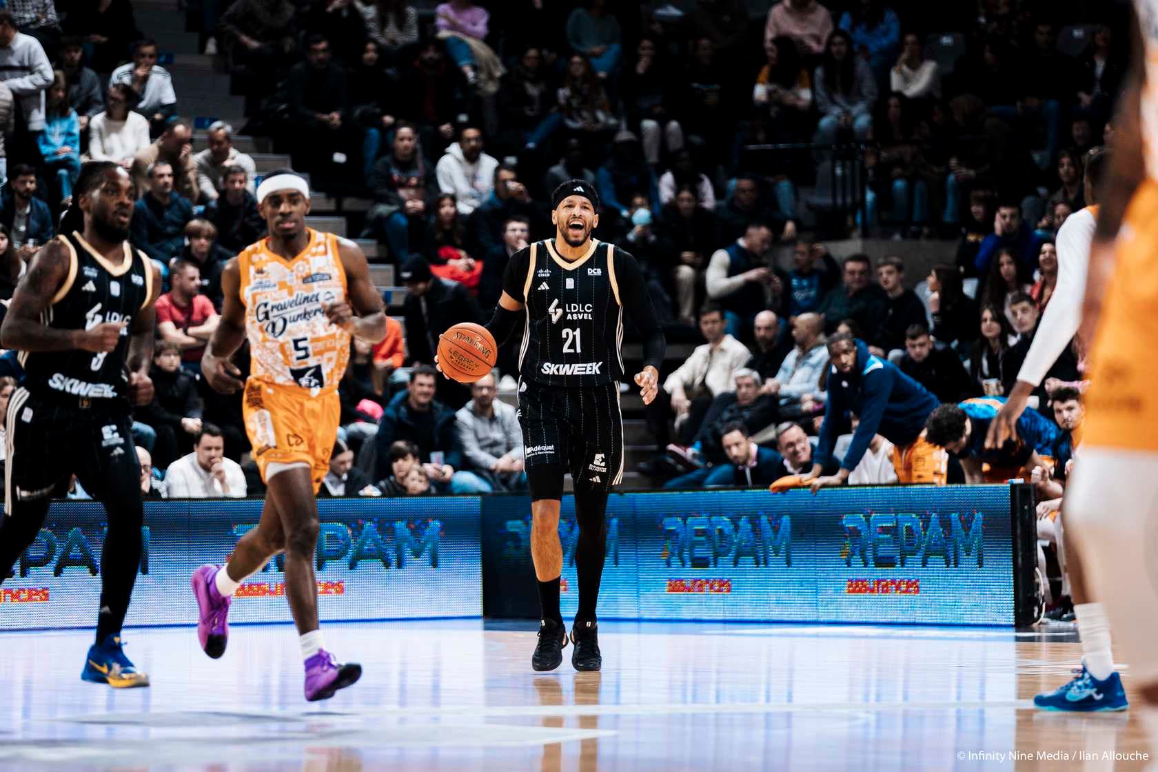 L’ASVEL évite de justesse un braquage de Gravelines-Dunkerque