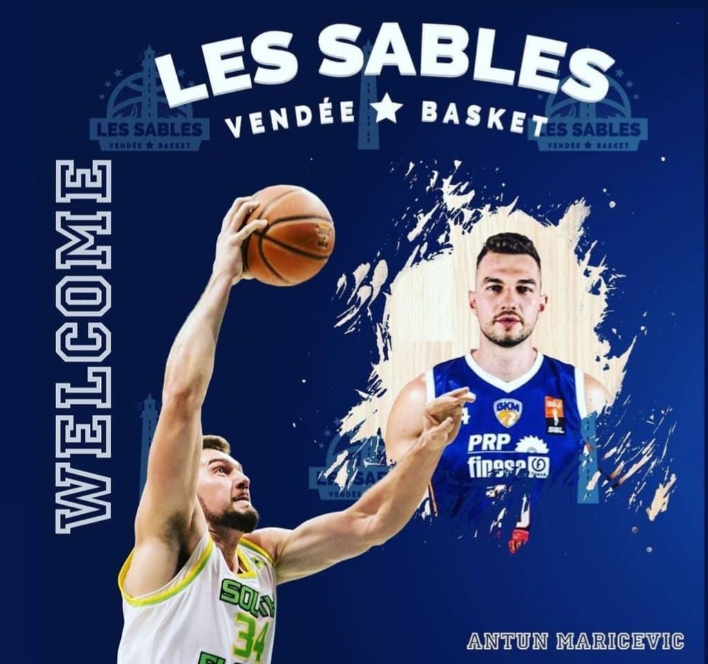 Les Sables Vendée engagent le pivot croate Antun Maricevic