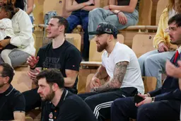 Après être revenu d'un séjour aux Etats-Unis samedi, Mike James a assisté à la victoire de l'AS Monaco contre la JDA Dijon dimanche à Gaston Médecin