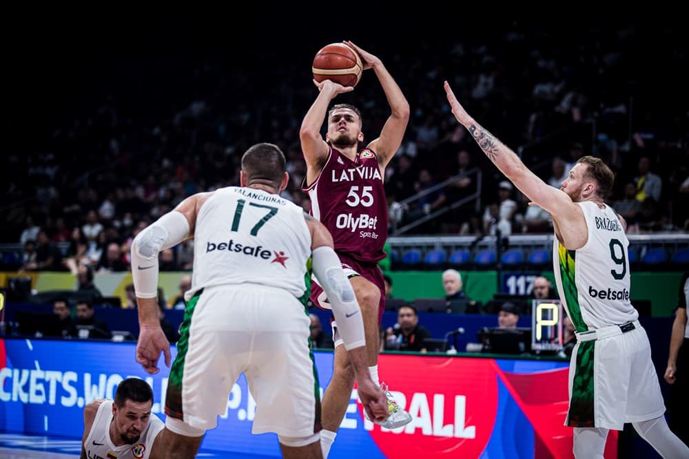 La Lettonie corrige son voisin lituanien et termine cinquième