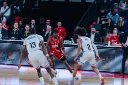 Assemian Moulare est arrivé à l'intersaison 2025 de l'ELITE 2, avec Vichy, à la Betclic ELITE, à Bourg-en-Bresse