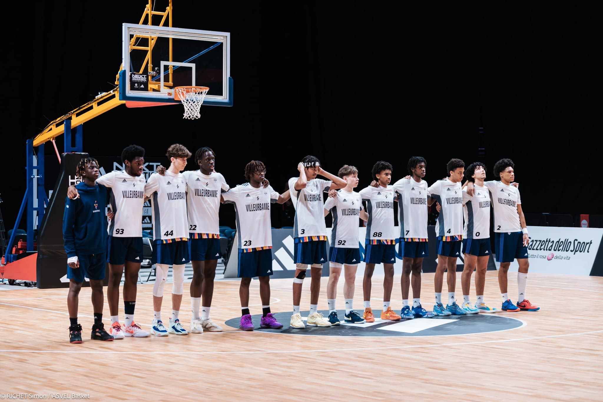 L’ASVEL facile face aux Falcons Dubaï en ouverture de l’ANGT