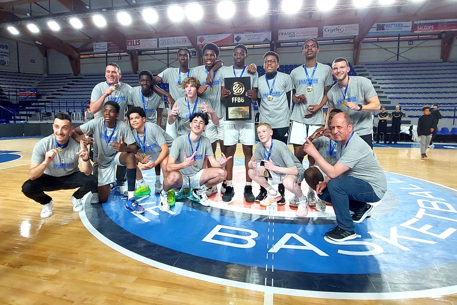110 à 54 : L’ASVEL a survolé la finale U15 ELITE !