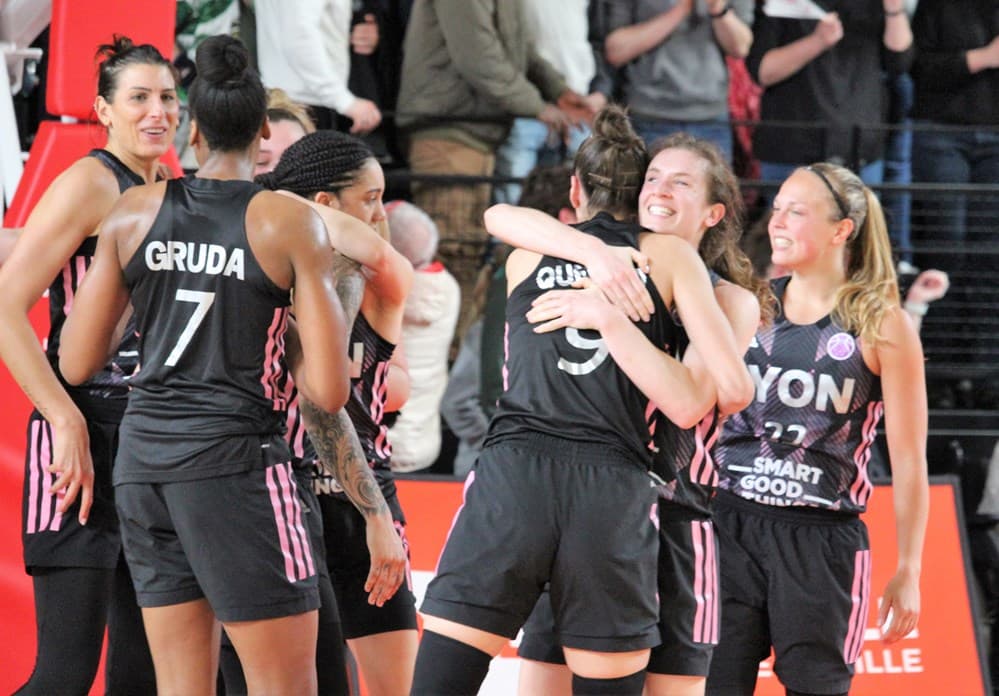 L’ASVEL Féminin sort Villeneuve d’Ascq et file en finale de l’EuroCup