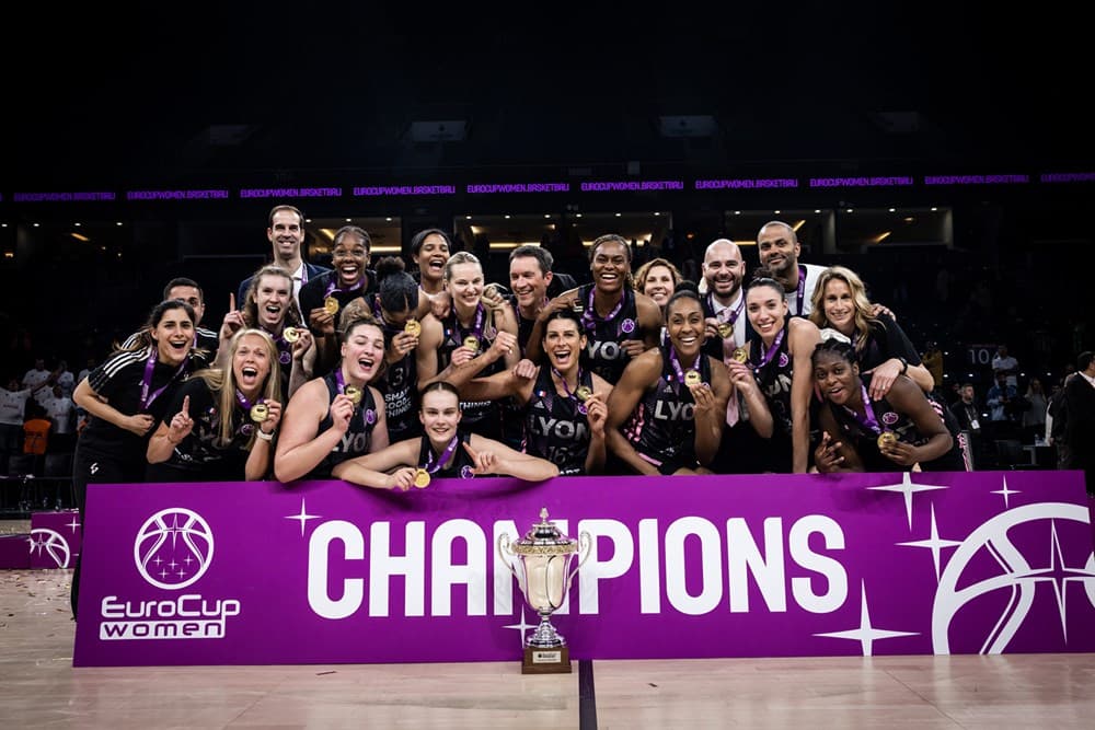 Historique, l’ASVEL féminin remporte son premier titre européen