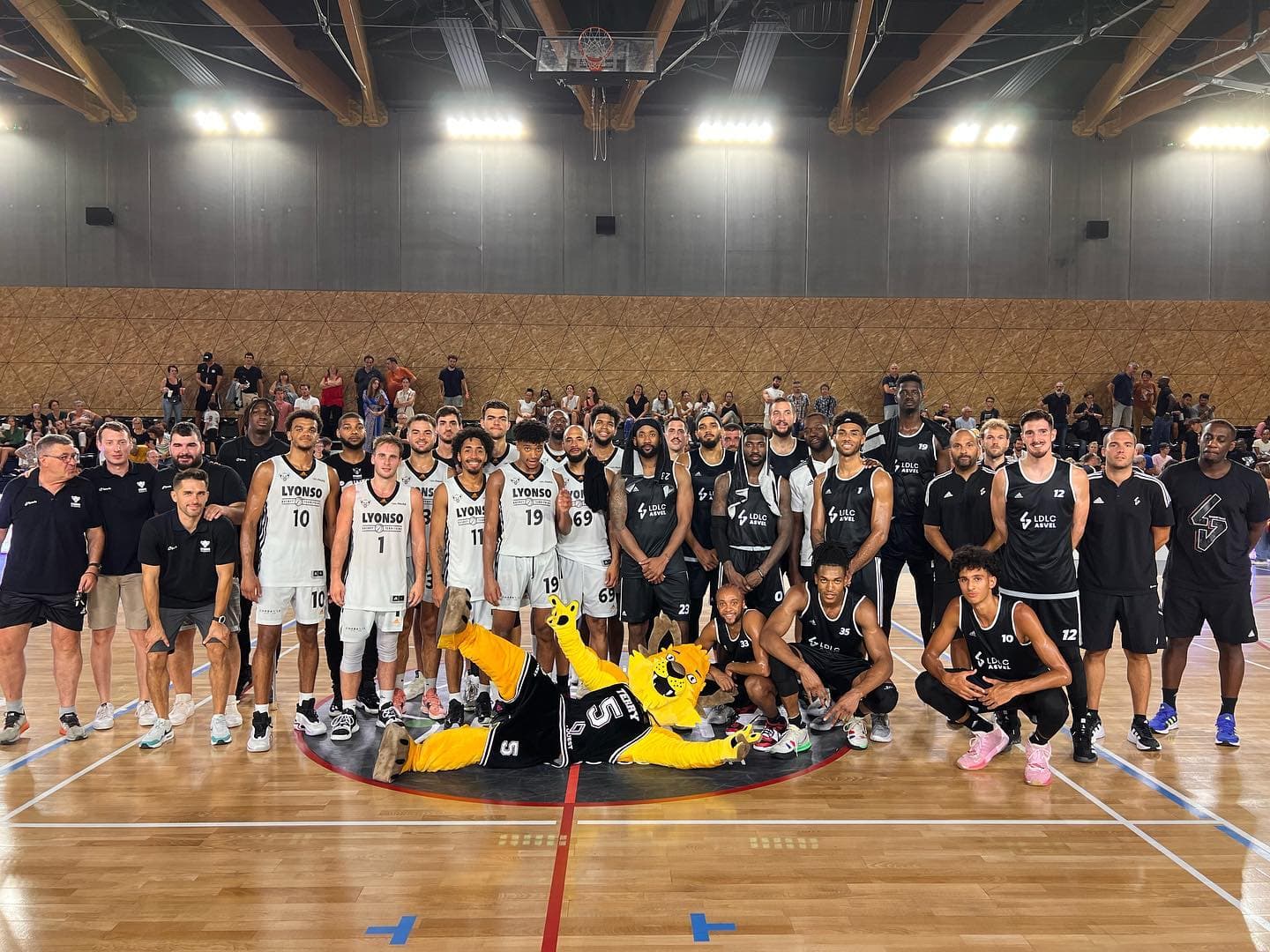 Pour la première de De Colo, l’ASVEL l’emporte facilement face à LyonSO