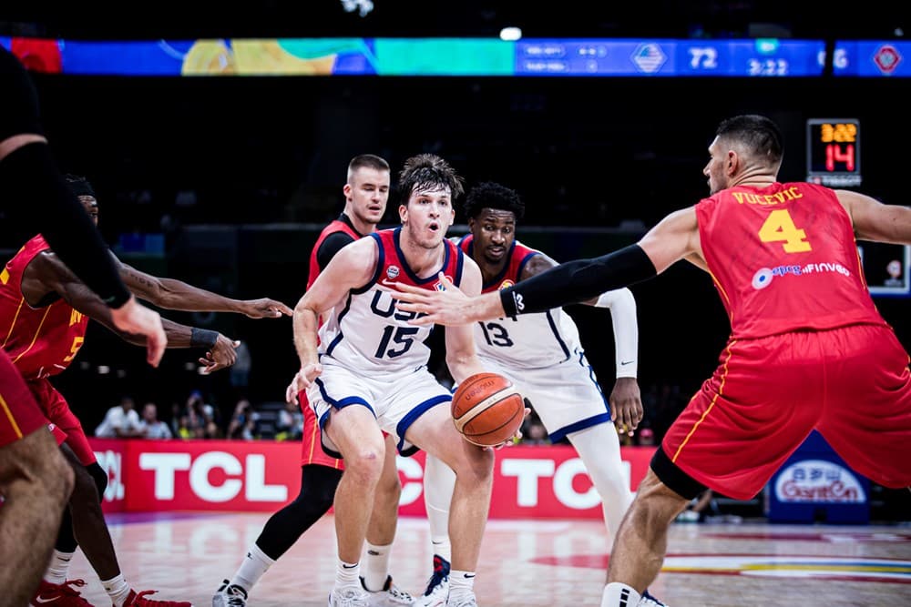 Team USA accroché par le Monténégro, l’Allemagne surnage de nouveau