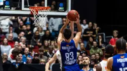 Axel Bouteille a planté 26 points à Chemnitz