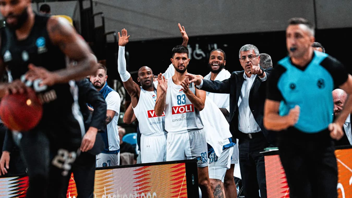Axel Bouteille et Jerry Boutsiele lancent fort leur saison d’EuroCup avec le Buducnost Podgorica