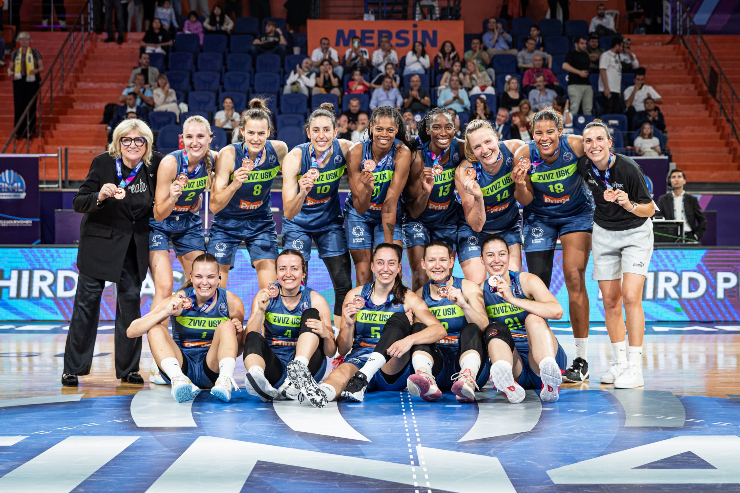Valériane Ayayi et Prague prennent la 3e place face à Mersin et Olivia Epoupa