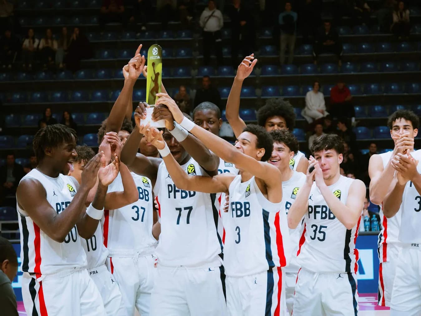 Le Pôle France remporte le NextGen de Belgrade, Nathan Soliman MVP, l’Élan Chalon également à l’honneur