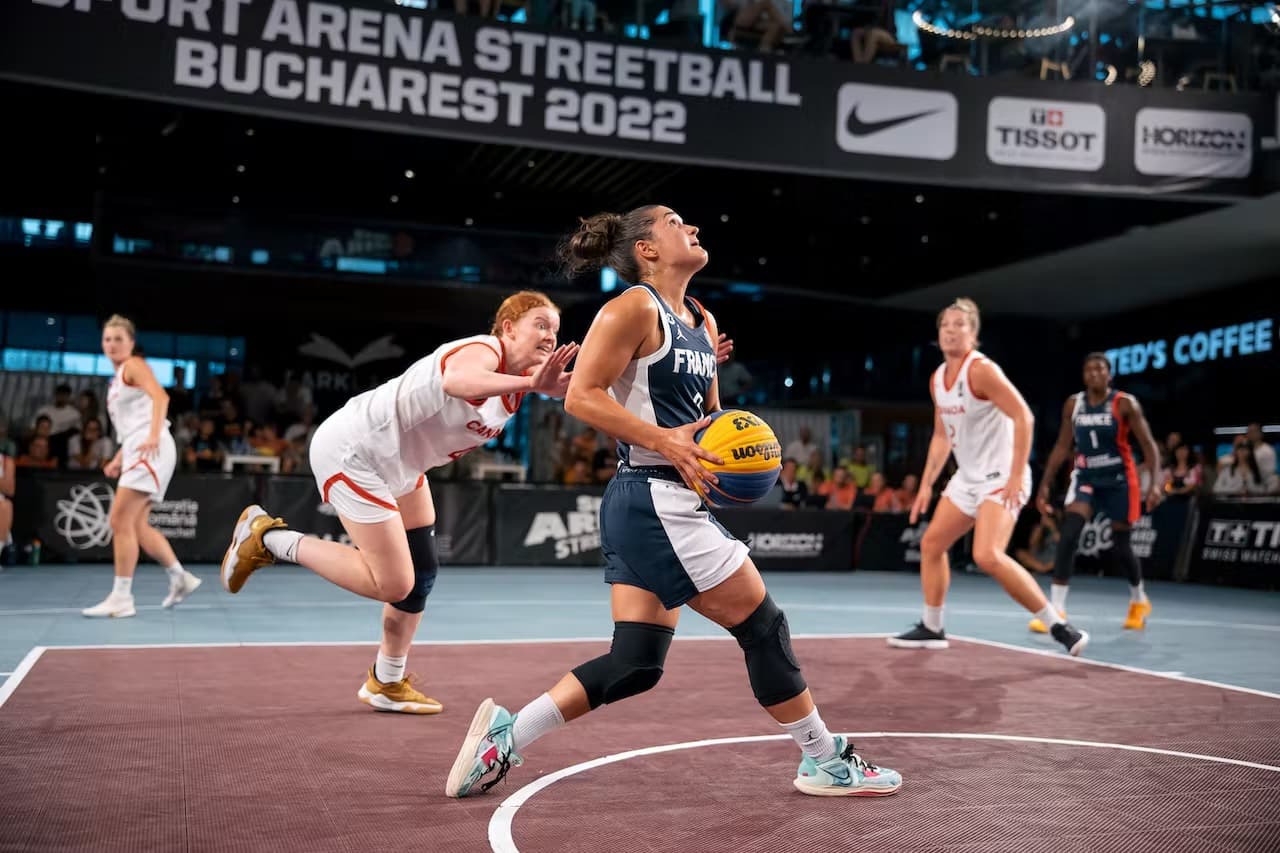 L’équipe de France féminine échoue en demi-finale de la FIBA 3×3 Women’s Series de Bucarest