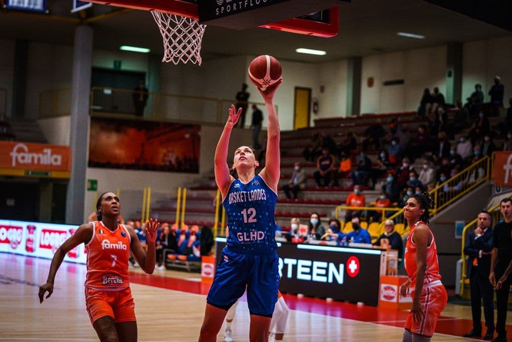 Basket Landes assure contre Charnay