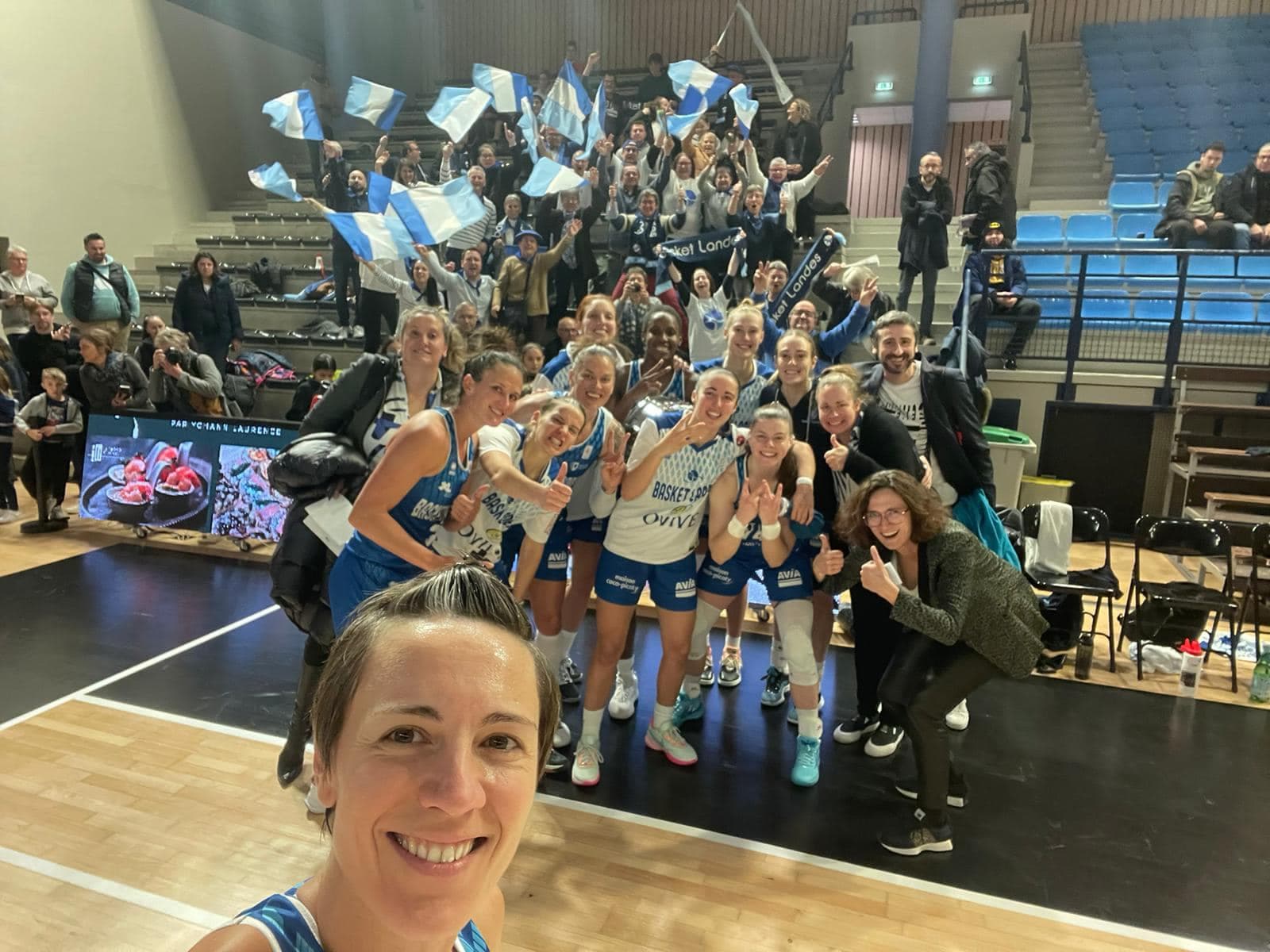 L’ASVEL Féminin toujours invaincue, Basket Landes gagne enfin