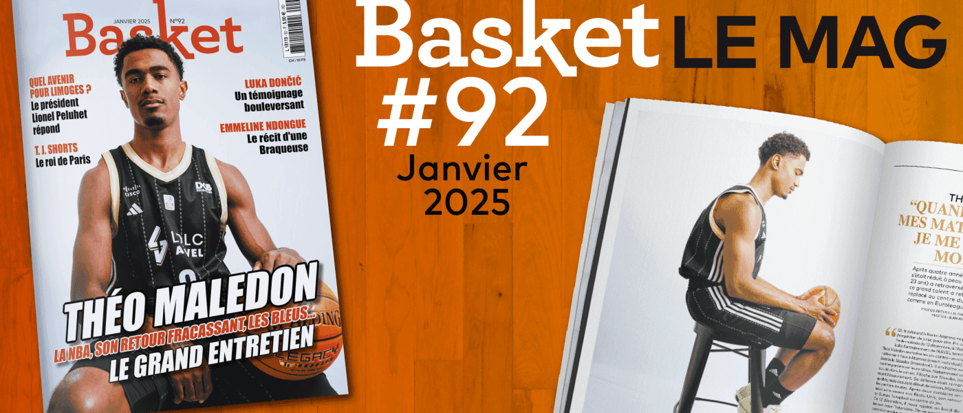 Théo Maledon et le Limoges CSP à l’honneur du premier Basket Le Mag de l’année 2025