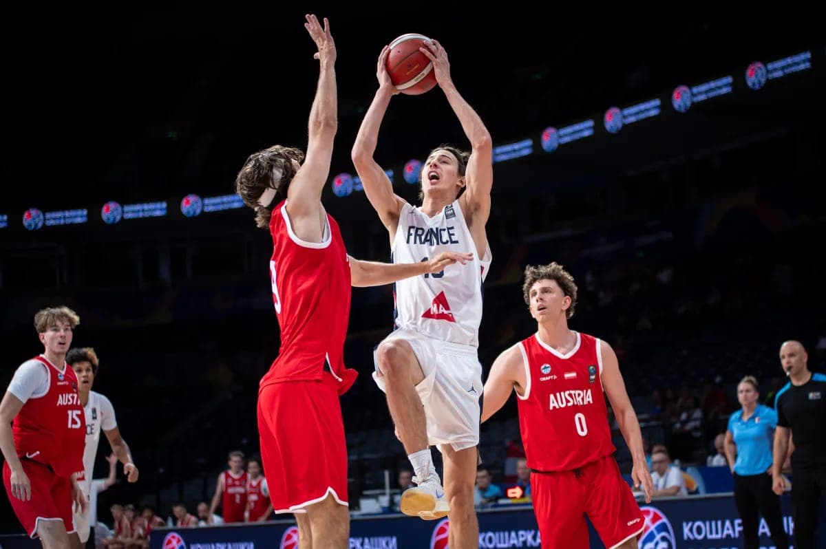 Les Bleuets déroulent face à l’Autriche (95-56) et terminent premiers invaincus de leur poule !