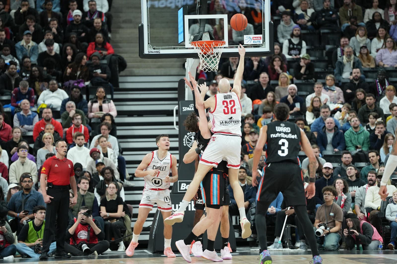 Bastien Vautier normalement de retour avec Cholet pour la réception de Nancy