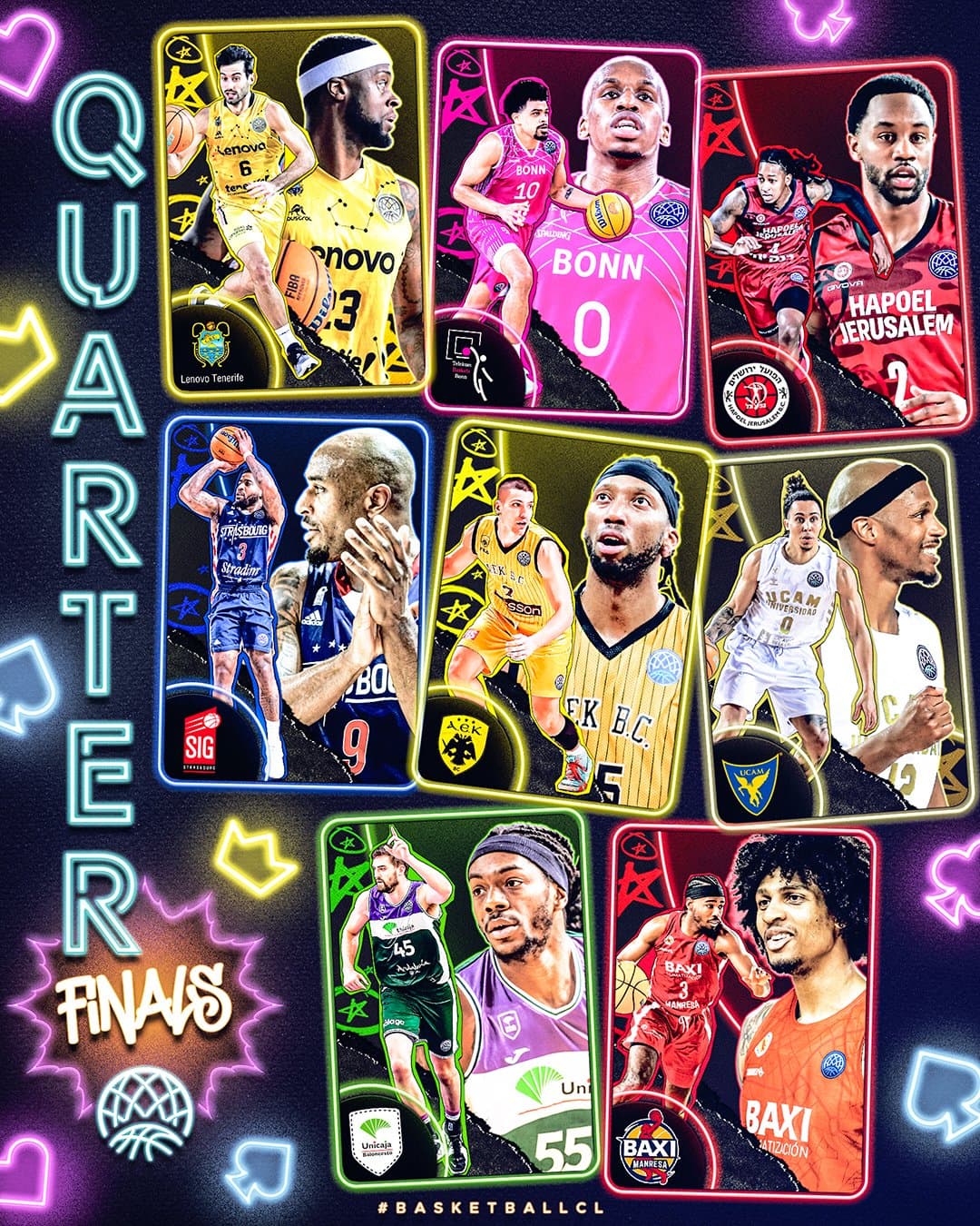 Qui sont les huit quarts de finaliste de la BCL 2022-2023 ?