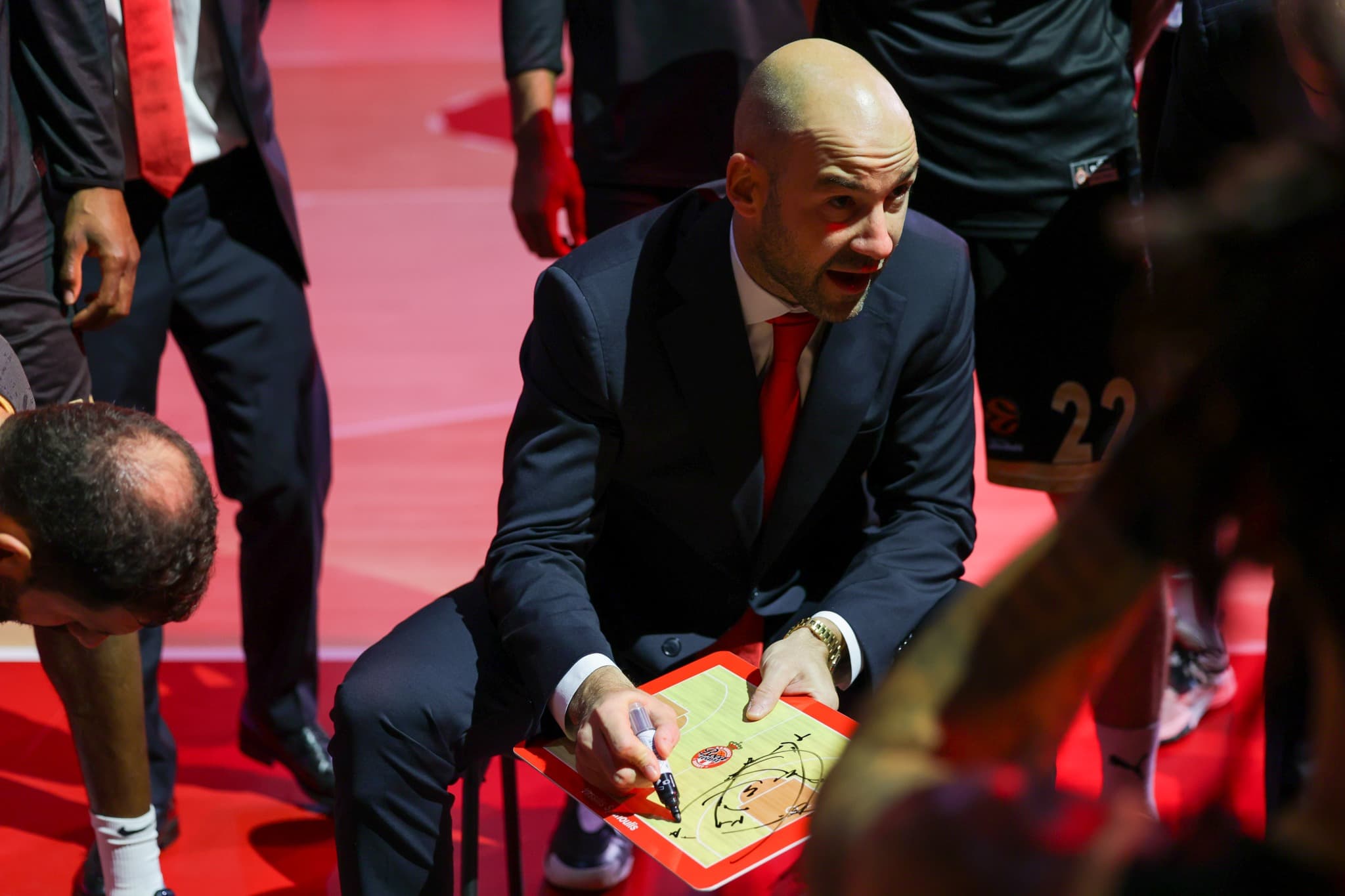 Vassilis Spanoulis après la victoire à l’ASVEL : « Les matchs à l’extérieur façonnent le caractère d’une équipe »