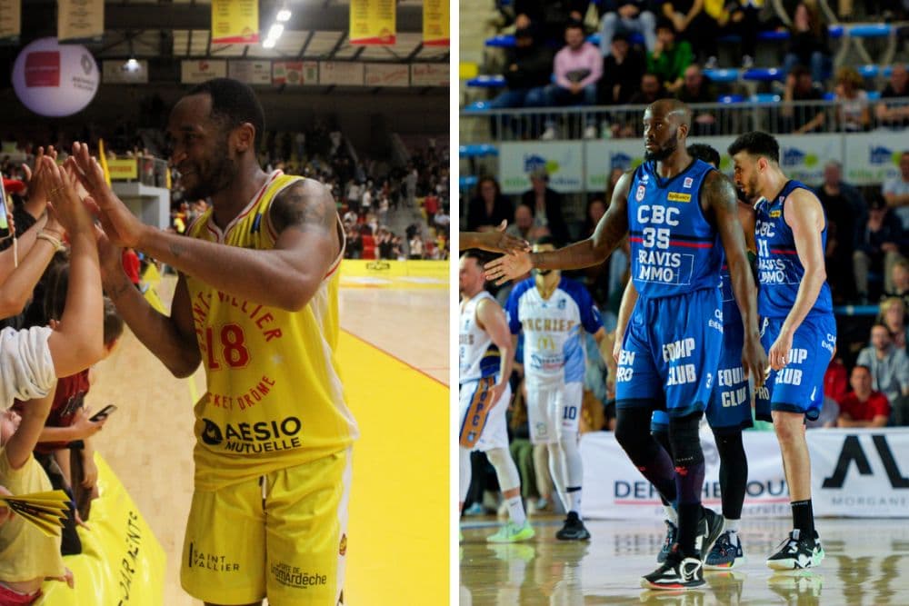 Saint-Vallier et Caen s’affronteront pour la montée en Pro B