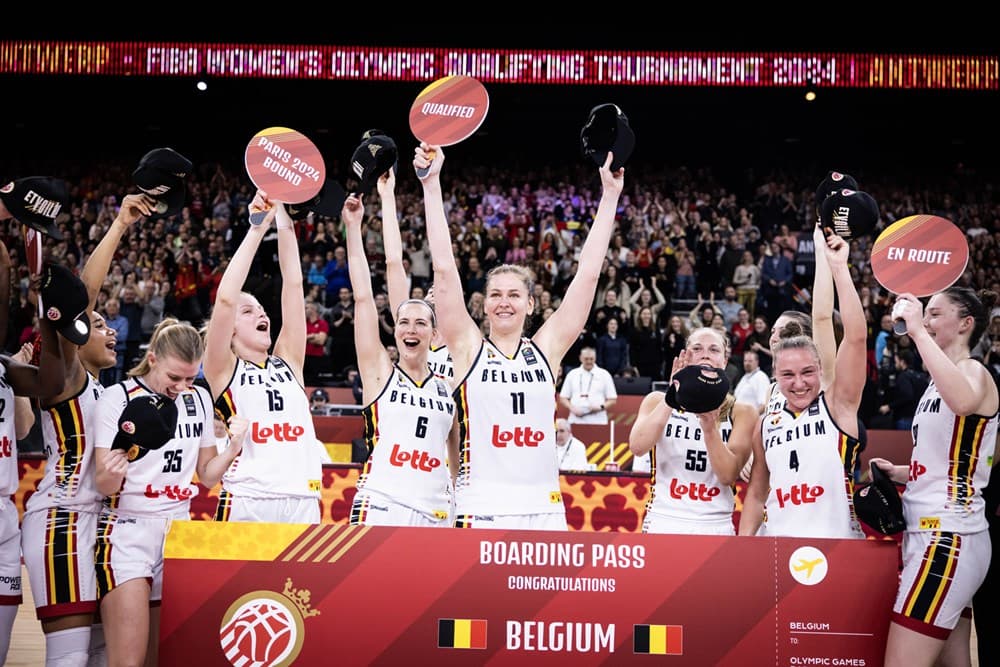 Les 12 sélections qualifiées pour les Jeux olympiques de Paris