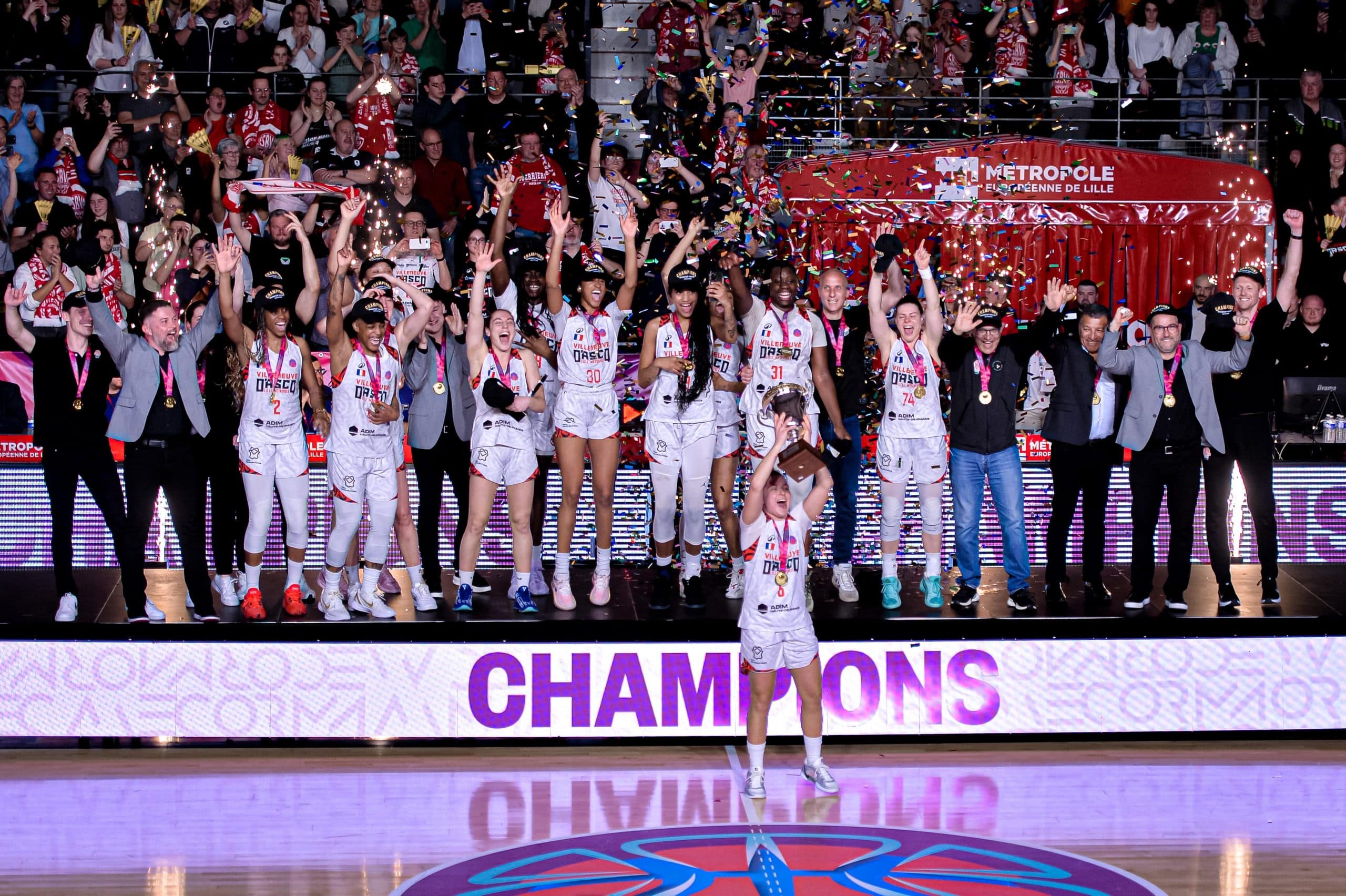 Villeneuve d’Ascq remporte l’EuroCup et décroche le 2e titre européen de son histoire !
