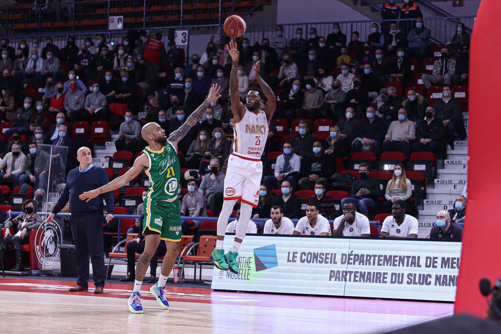 Caleb Walker va découvrir la Betclic ÉLITE avec Nancy