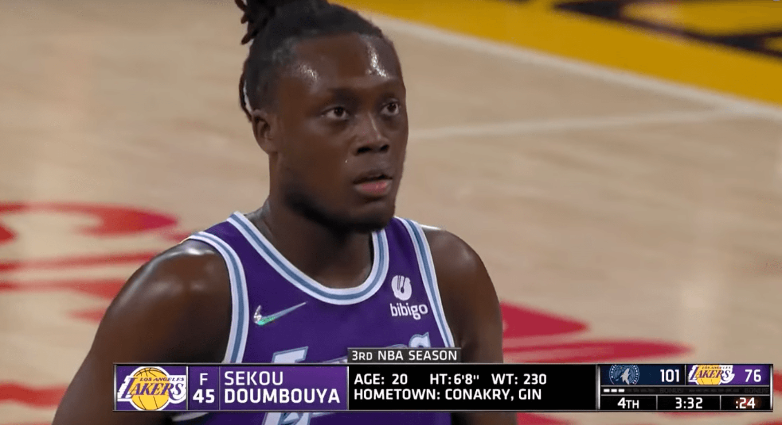 Sekou Doumbouya refait surface ; direction la G-League
