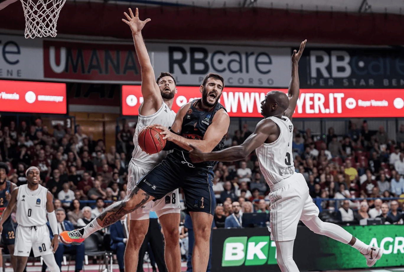 Le Paris Basketball a bien mené sa barque en fin de match à Venise