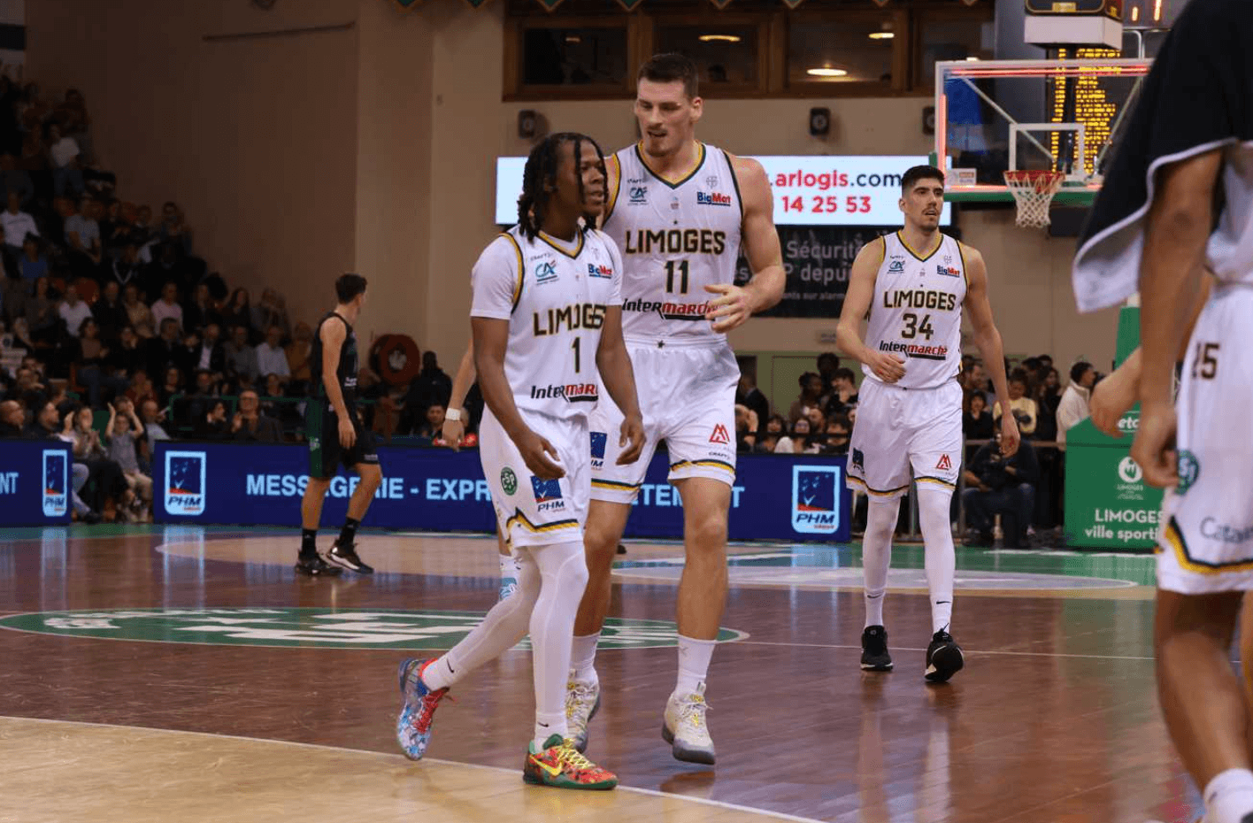 Limoges continue de rattraper son retard avec une victoire contre Nanterre