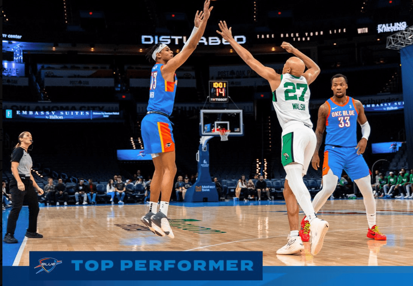 Ousmane Dieng (25 points) s’éclate pour les débuts de la saison régulière de G-League