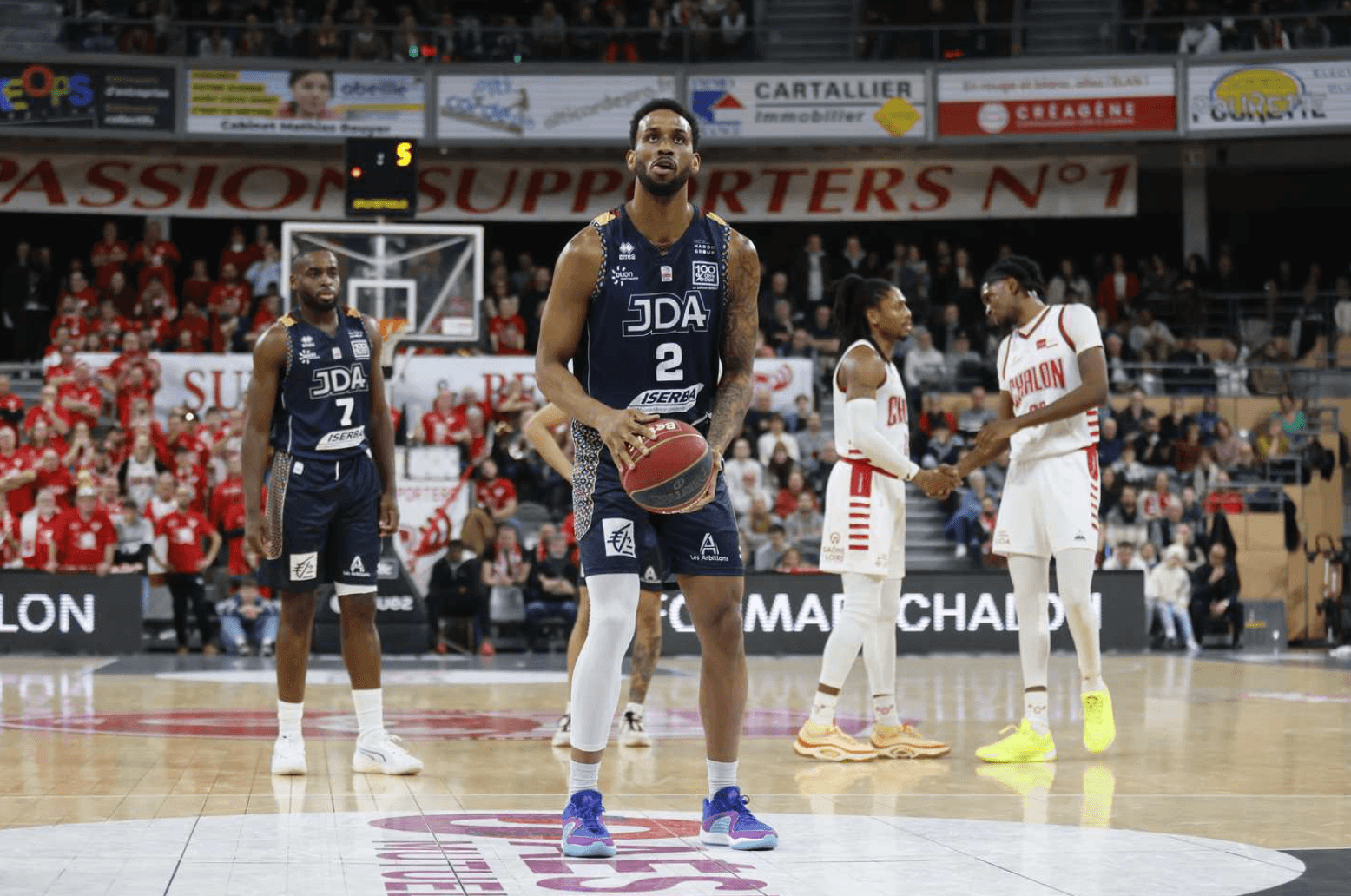 Dijon s’adjuge un derby bourguignon à suspense contre l’Elan Chalon