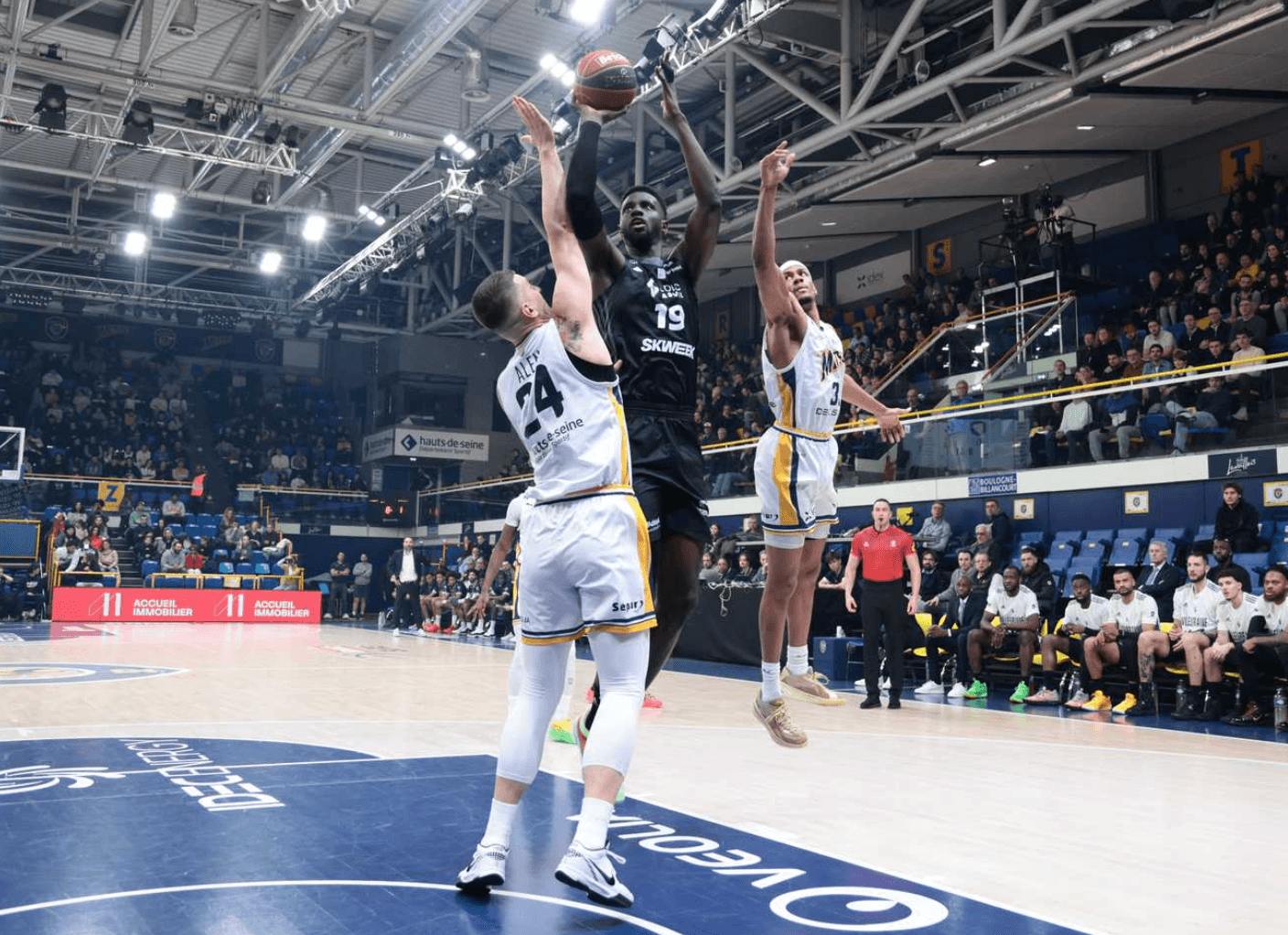 Malgré Alen Omic, les Metropolitans 92 impuissants face à l’ASVEL