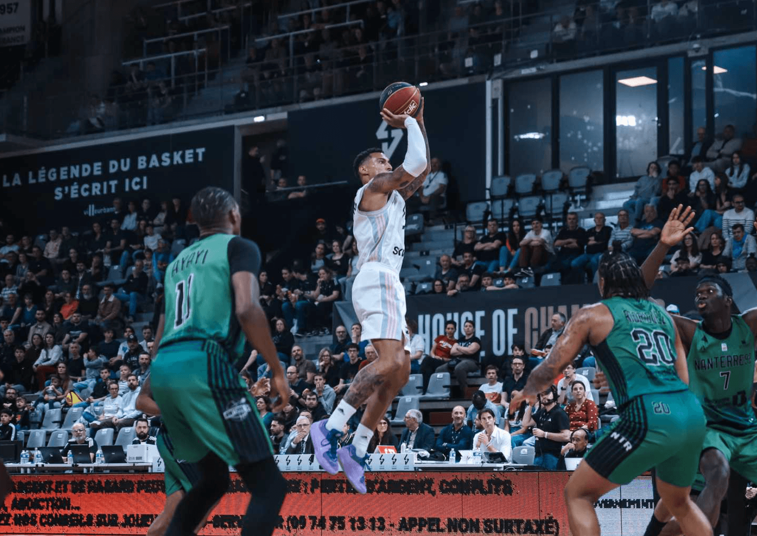 L’ASVEL prend sa revanche de la Leaders Cup sur Nanterre