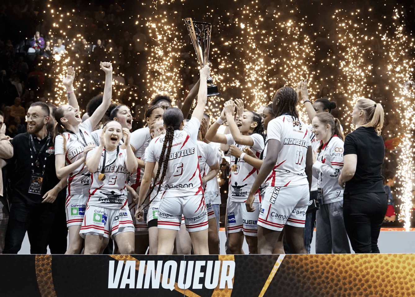 La domination des U18 de Mondeville sur la Coupe de France : un 8e titre contre Lattes-Montpellier