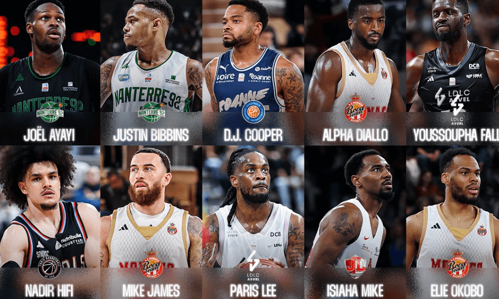 Les 15 finalistes au trophée de MVP de la saison 2023-24 de Betclic ELITE sont connus